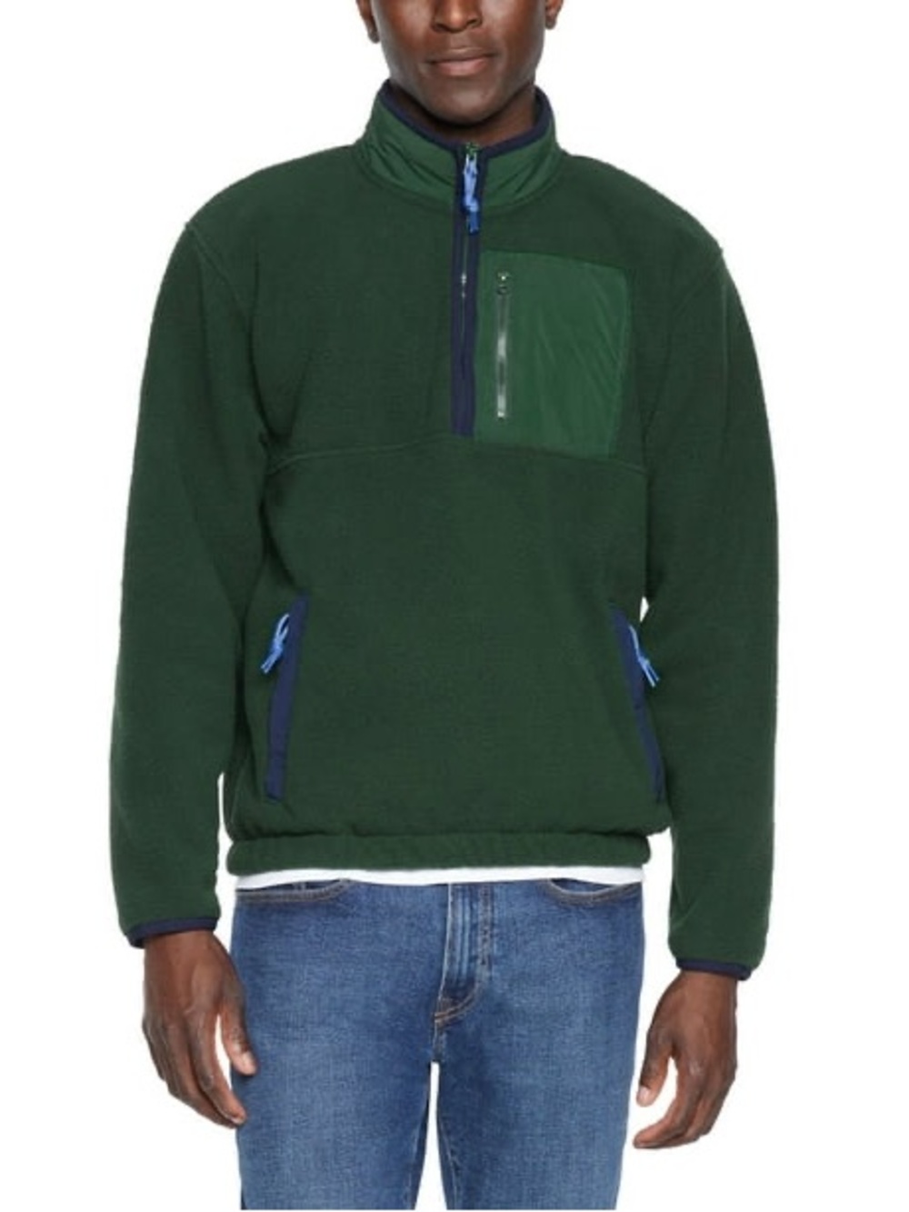 Gap Men's Half Zip Fleece Pullover